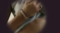 tasty blonde TS jerking off filthy