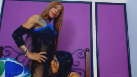 attractive tranny Slurps A humongous Hard pecker