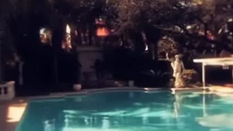 pleasant Poolside action With A horny TS