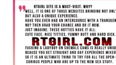 skinny ladyboy Stroking Her penis And Twerking On web camera