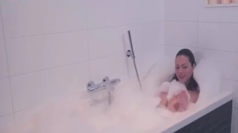 lady-man Solo Masturbating In The baths