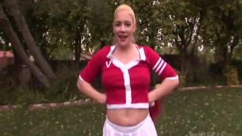 tranny Cheerleader Lucia Mathews fucked Hard