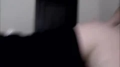 Blond lady-boy Destroying A man's wazoo