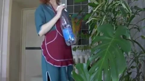 gal With A strap On penetrates A messy Crossdresser