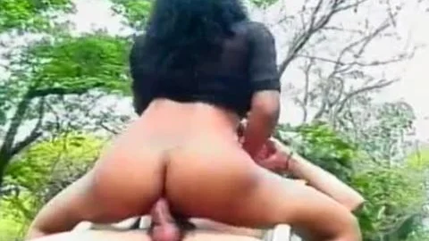 Two Latin trannies With diminutive boobs fuck Two boyz On The Street