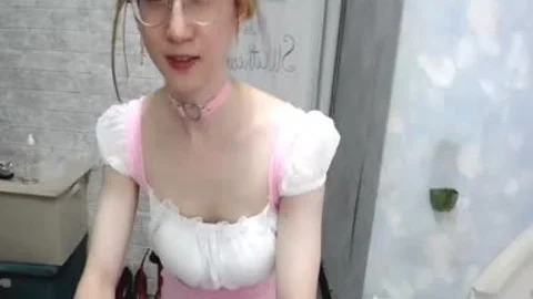 stunning cumshot And strip From Chinese Catgirl Maid Abby