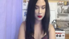 Russian tgirl Cums Twice