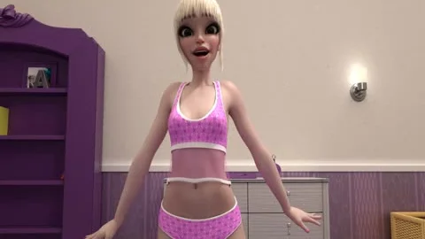 Amy's large wish - clip 1 Full 36 Minutes - Futanari Family Living Out Their Lives