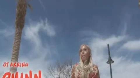 large Titted blond ladyboy Getting hammered