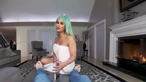 TSVirtualLovers - sleazy Stepmom Domino Presley