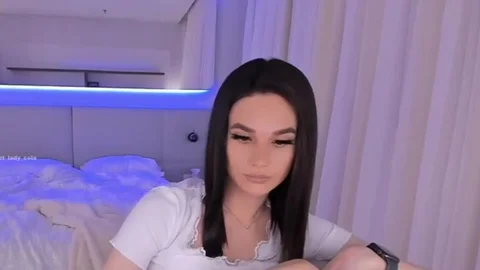 Super nasty tranny babe Performing On webcam Part two