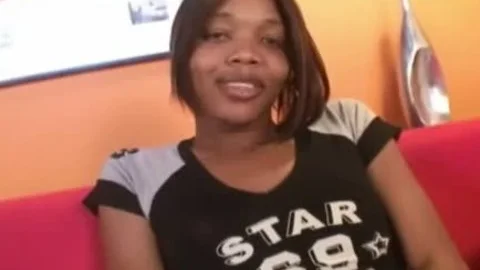 ebony ladyboy With A thick black rod Destroys Hunk\'s butthole