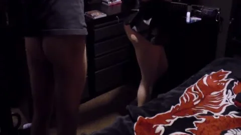 Trans hoe Sucks biggest cock And gets A Mouthful Of spooge