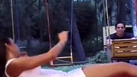busty ladyboy bonks In The Garden