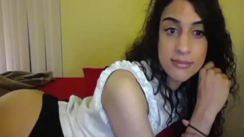 nice-looking Petite young sheboy Cums Hard From Her Disprorportionately Large shlong