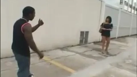 fucking A big swarthy tranny