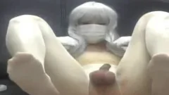 Chinese Crossdresser Cosplayer Trap Mechine ass pounded