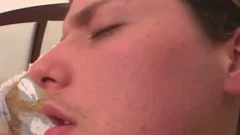 stunning ladyboy Juliana Mel sleazy oral stimulation-sex