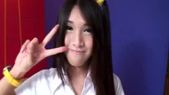 Solo tgirl masturbation