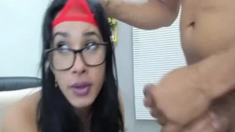dirty breasty latina shemale Licks Balls So wonderful