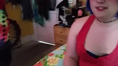 Trans cutie Roleplay Deepthroat butthole W messy (not) old man