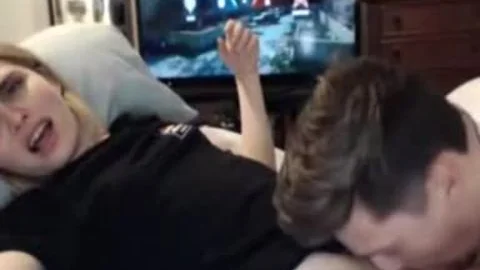 blonde t-girl acquires Sucked By Her Boyfriend