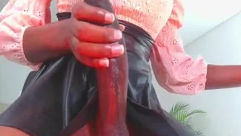 Horse Sized ramrod TBabe Africandoll On web camera Part 1