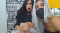 pretty ladyboys Getting nasty On web camera