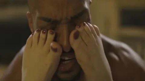 lewd TS Natalie Mars arse fucked By Her black Boyfriend