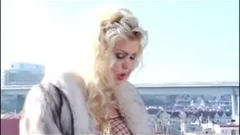 lovely aged Sthowdys chabmale In Fur Coat Solo