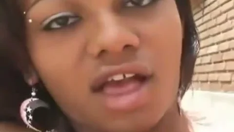 busty black brown Masturbates In The bathroom