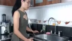 TS legal age teenager latina Monster 10-Pounder sex semen flow