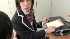 lascivious Japanese hooker In Fabulous trio, suck job-stimulation JAV Scene
