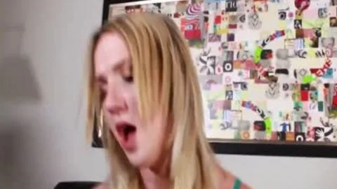 fine Kayleigh Coxx dripping TS sperm After wanking