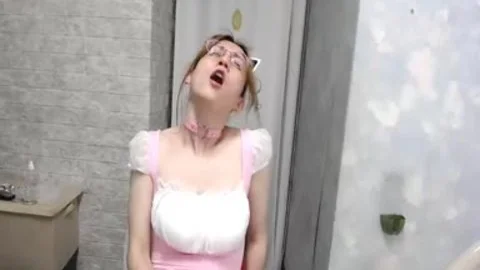 stunning cumshot And strip From Chinese Catgirl Maid Abby
