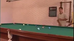 Pool Table 3some With A Skilful Trans
