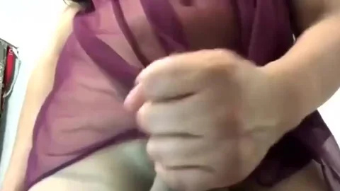 pretty Homemade tranny clip