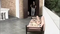 tasty this babemale receives hammered Outside - Gentlemens movie scene