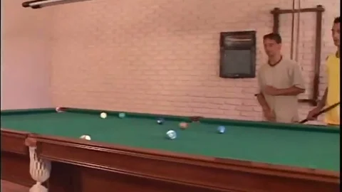 hawt Threeway action On A Pool Table