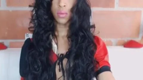 yummy tranny likes Fapping Her penis