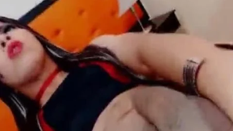 massive 10-Pounder tranny playgirl stroking On web camera