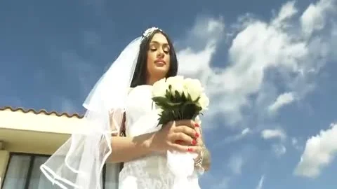 Super sleazy ladyboy Bride And Honeymoon fucking
