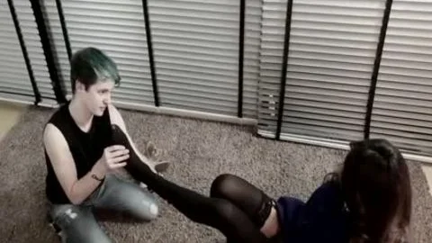 breasty tgirl acquires A blowjob