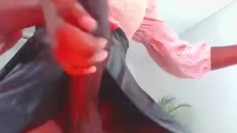Horse Sized wang TBabe Africandoll On web camera Part two