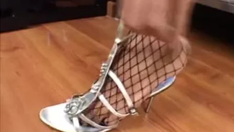 wild asian Ladyboy In nylons