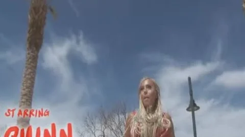 large Titted blond ladyboy Getting hammered
