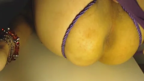 thraldom Chastity Goth Brandynette Inserting Rainbow Ball