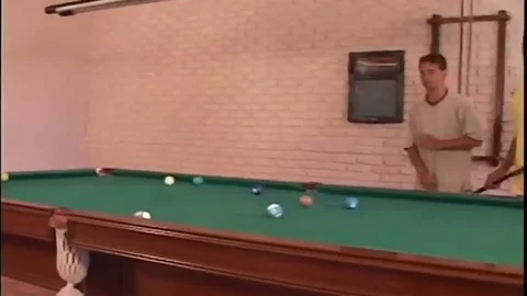 Pool Table 3some With A Skilful Trans