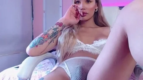 Whites lingerie latina blonde Trans cutie With Tattoos Webcams Solo