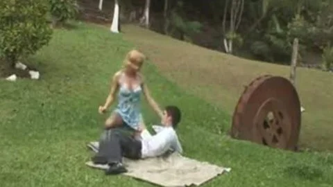shelady plowing A chap outside
